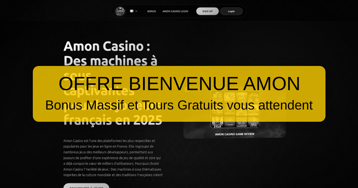 Amon Casino - Top Slots & Fast Payouts